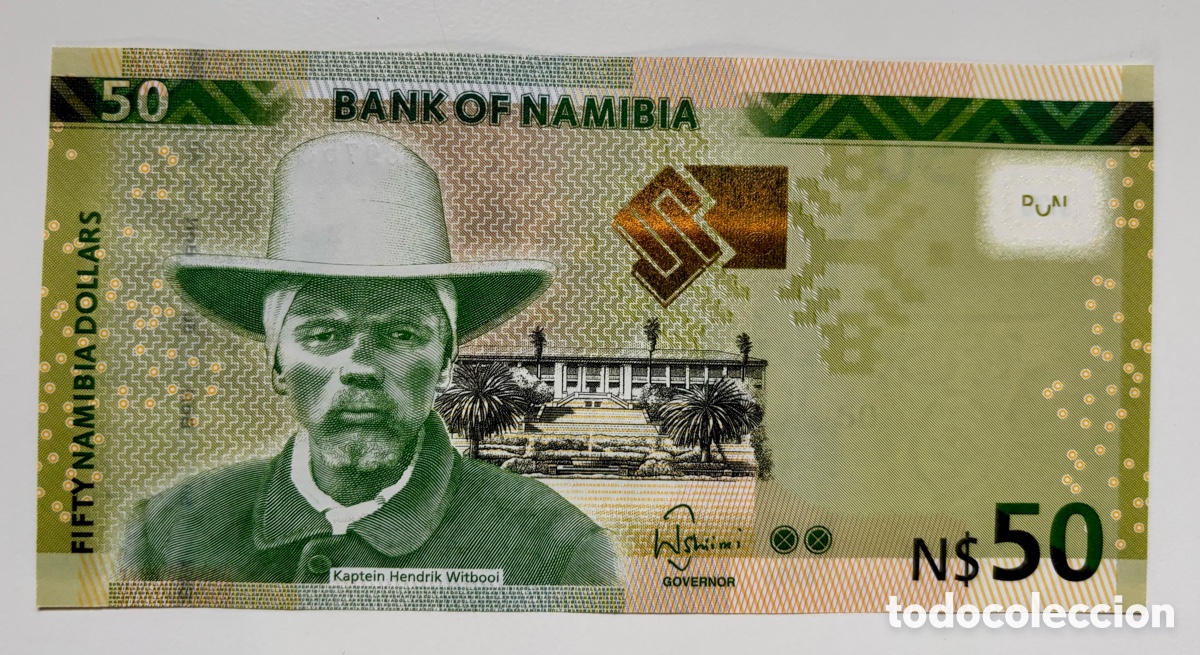 Billetes extranjeros: Billete NAMIBIA 50 Dolares 2019 SC - Foto 1