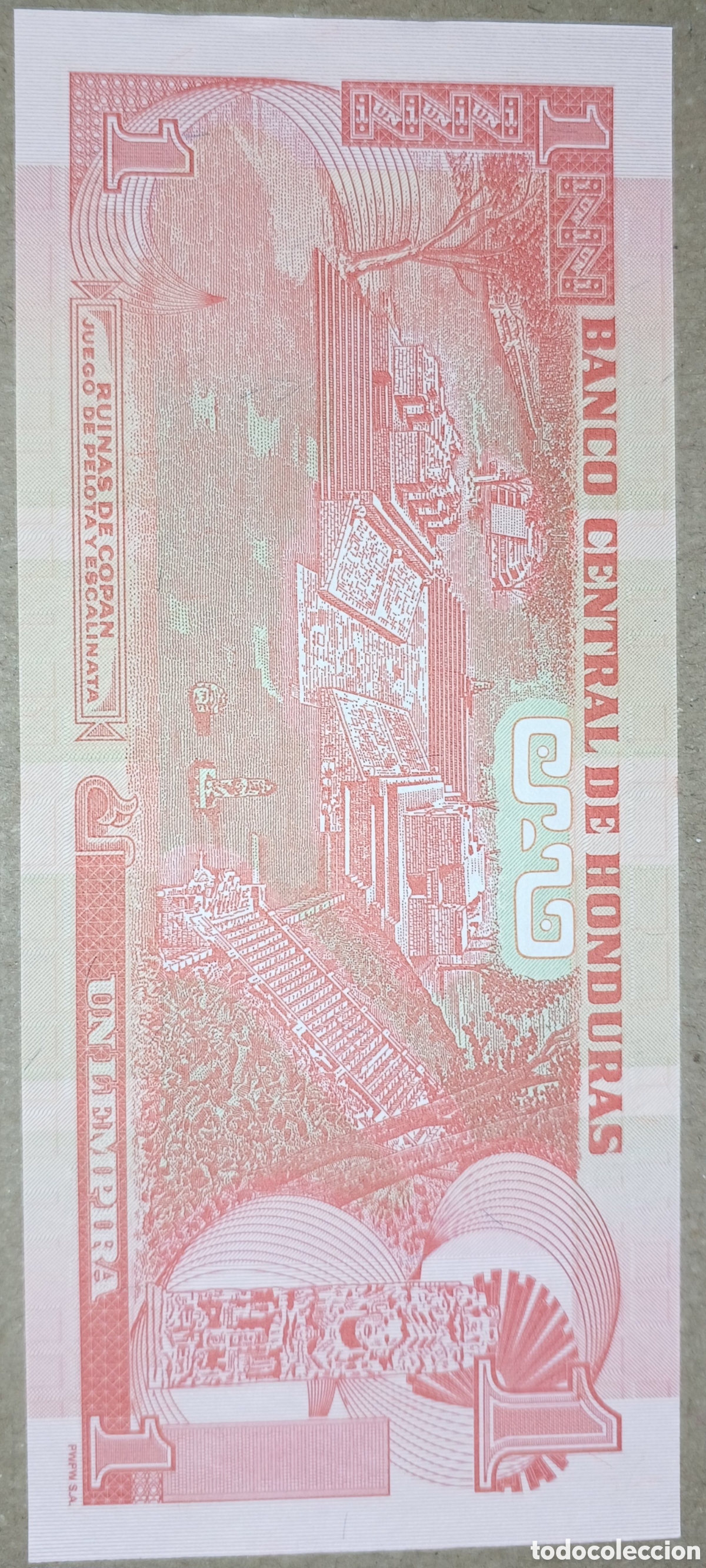 Billetes extranjeros: Honduras 2016 sin circular valor 1lempira - Foto 2