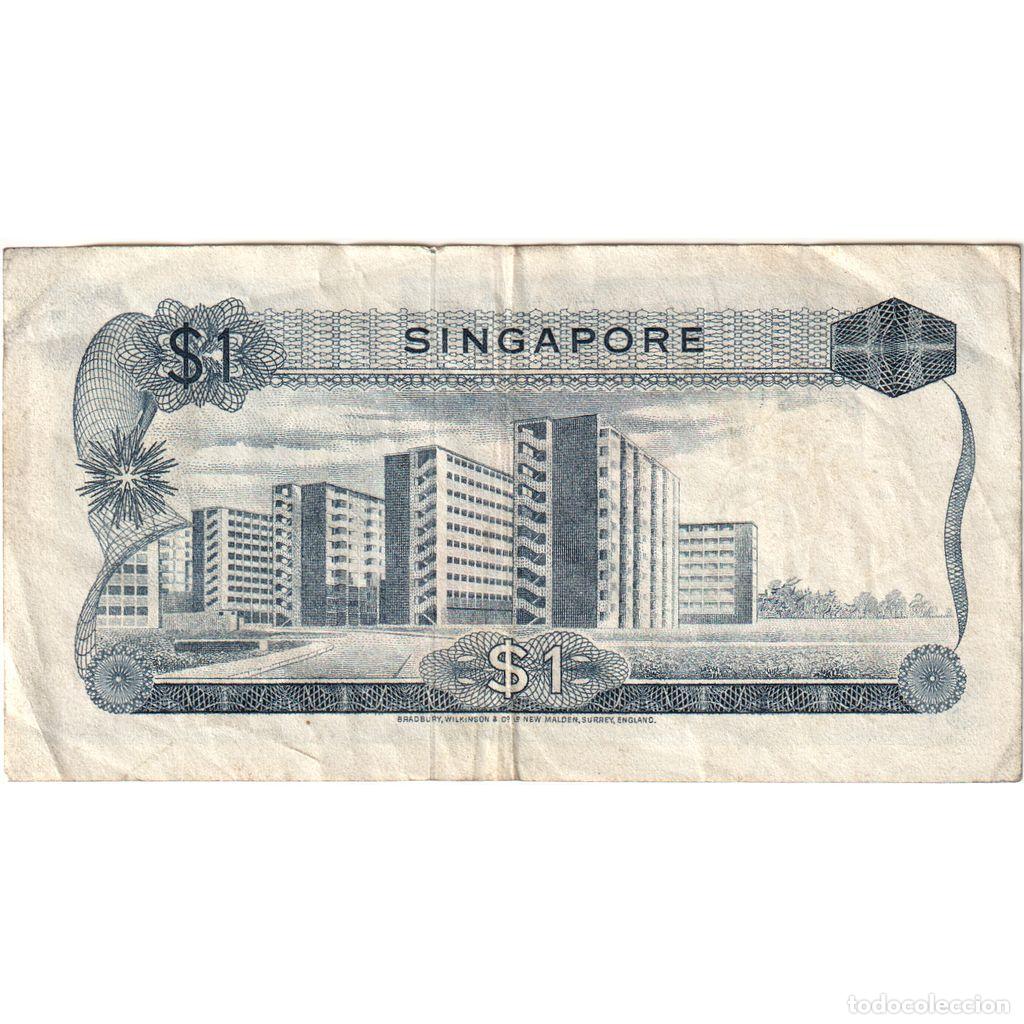 Billetes extranjeros: [#1184816] Singapur, 1 Dollar, BC+ - Foto 2