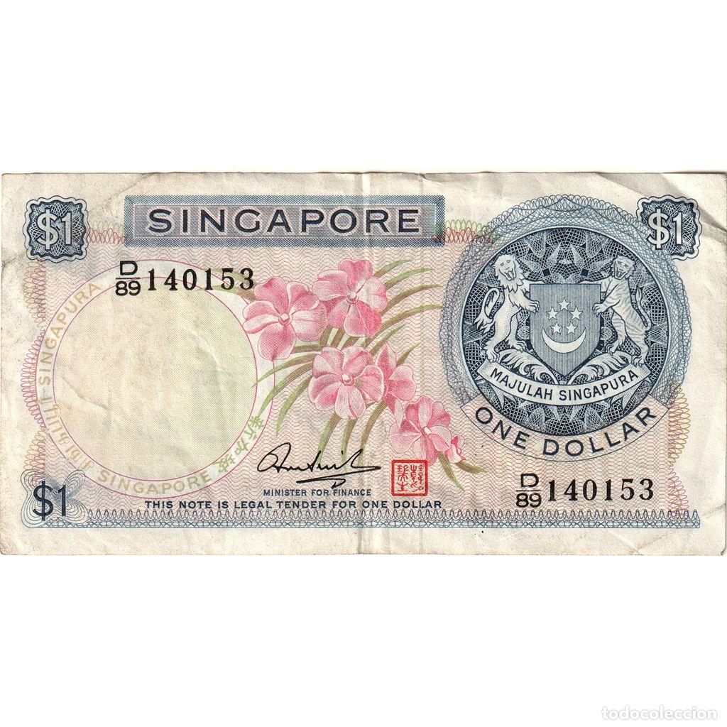 Billetes extranjeros: [#1184816] Singapur, 1 Dollar, BC+ - Foto 1