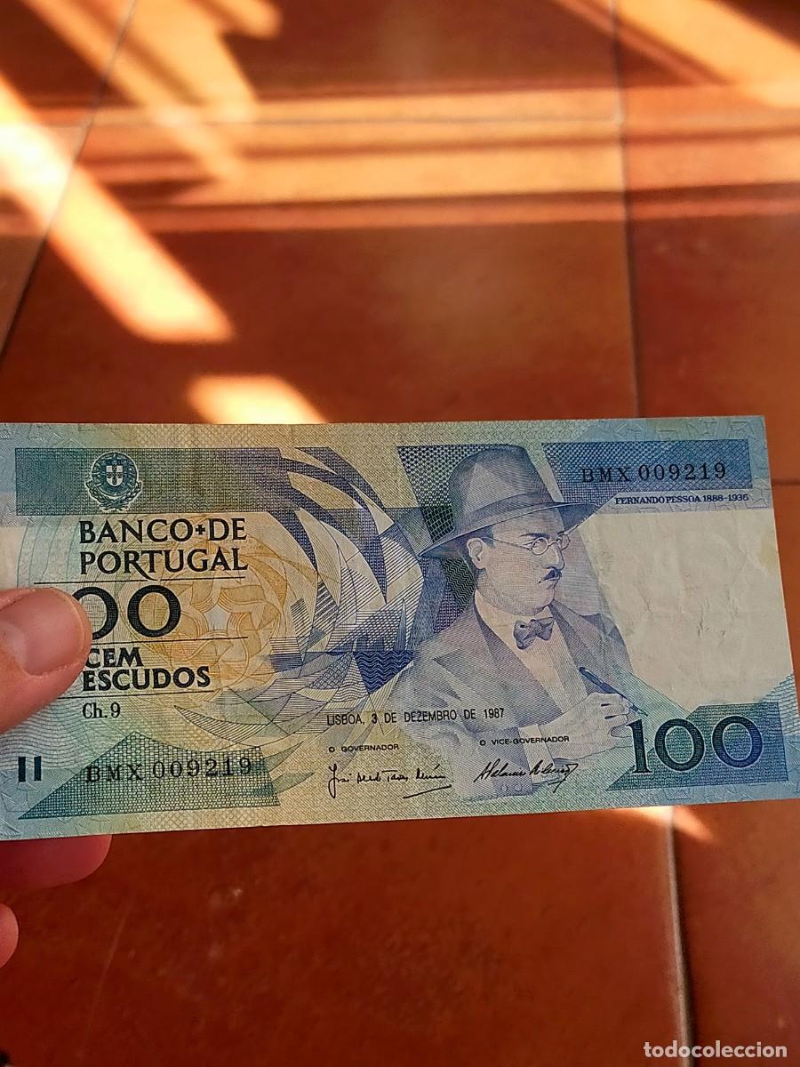 Billetes extranjeros: BILLETE DE 100 CIEN ESCUDOS PORTUGAL 1987 BUENA CONSERVACION