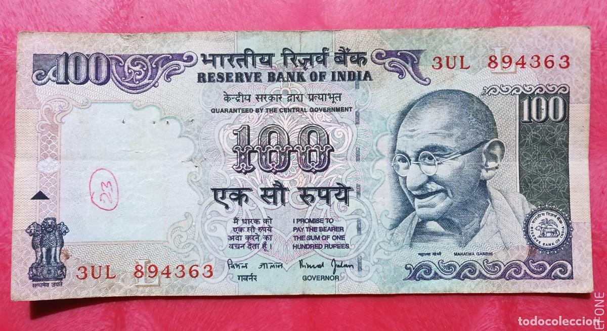 Billetes extranjeros: INDIA - 100 RUPEES RUPIAS ( 1997-2003 ) BC. - Foto 1