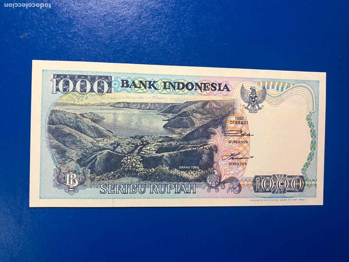 Billetes extranjeros: Indonesia - Billete 1000 rupiah 1995