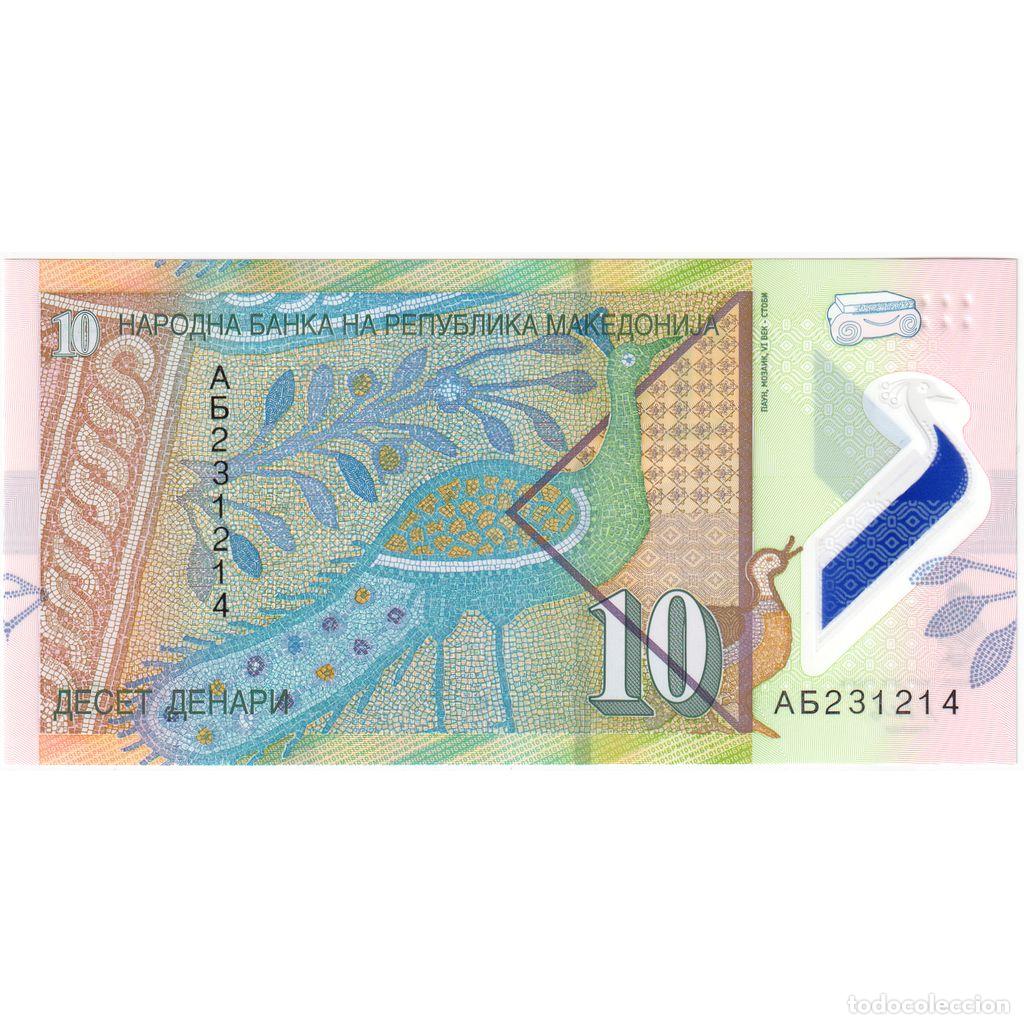 Billetes extranjeros: [#1295004] Macedonia, 10 Denari, UNC - Foto 2