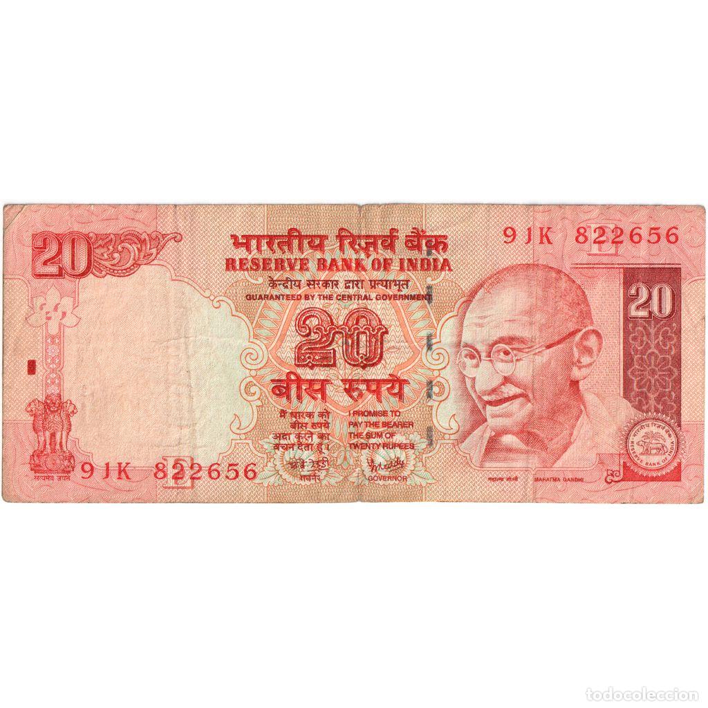 Banconote internazionali: [#1295028] India, 20 Rupees, 2006, MBC
