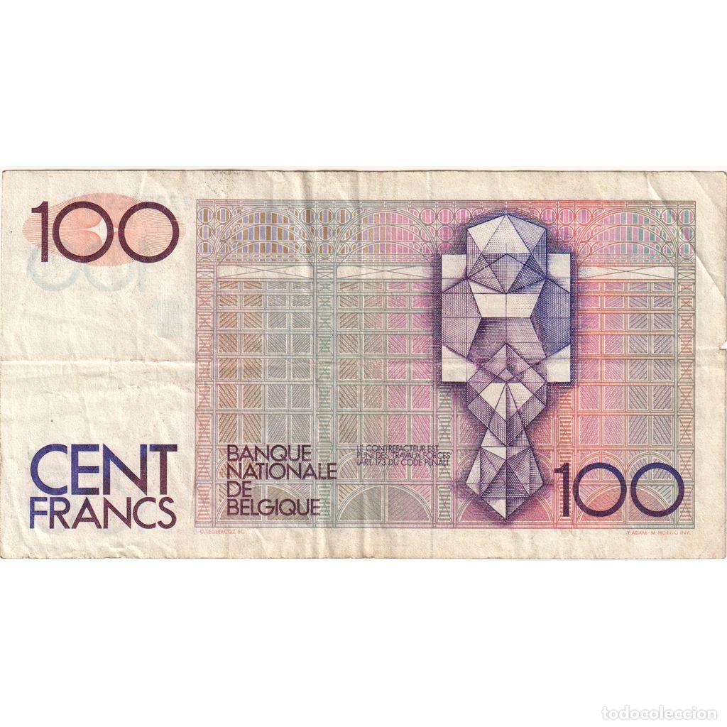 Billetes extranjeros: [#1184829] B&eacute;lgica, 100 Francs, BC - Foto 2