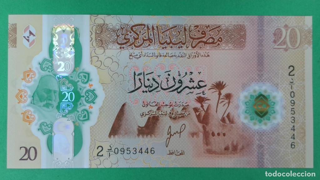 Billetes extranjeros: Libia, 20 Dinars ND (2025) - 87 - (SC / UNC) [2D/A0953446] - Foto 1