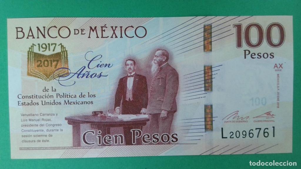 Billets internationaux: M&eacute;xico, 100 Pesos 2016 - 130c - (SC / UNC) [L2096761]