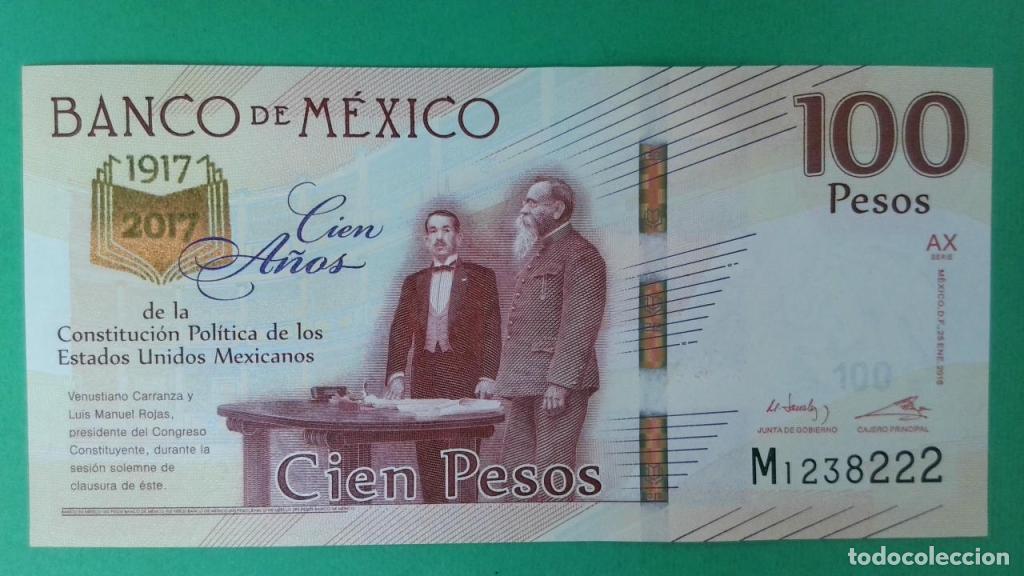 Billets internationaux: M&eacute;xico, 100 Pesos 2016 - 130b - (SC / UNC) [M1238222]