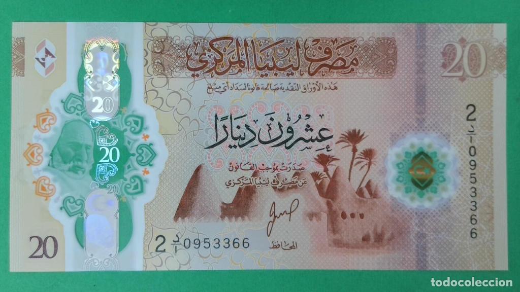 Billetes extranjeros: Libia, 20 Dinars ND (2025) - 87 - (SC / UNC) [2D/A0953366] - Foto 1