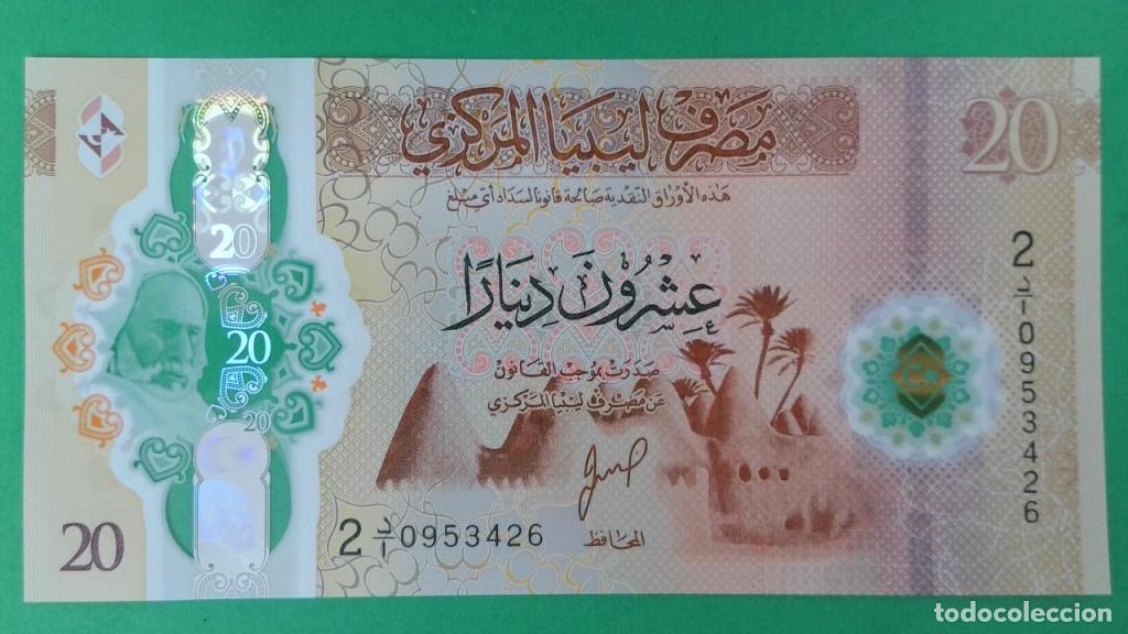 Billetes extranjeros: Libia, 20 Dinars ND (2025) - 87 - (SC / UNC) [2D/A0953426] - Foto 1