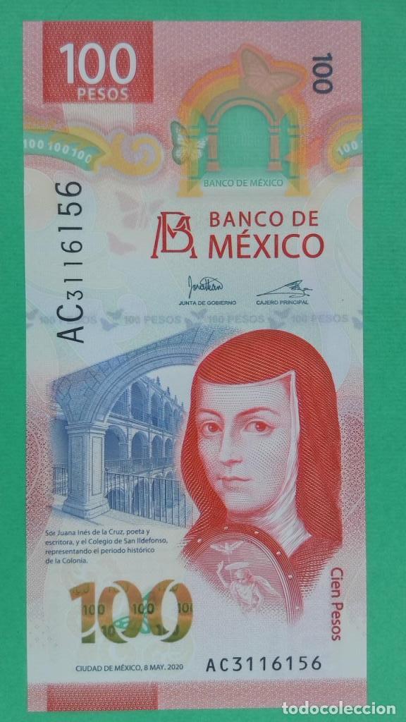 Billetes extranjeros: M&eacute;xico, 100 Pesos 2020 & 2021 - 134 - (SC / UNC) [AC3116156]