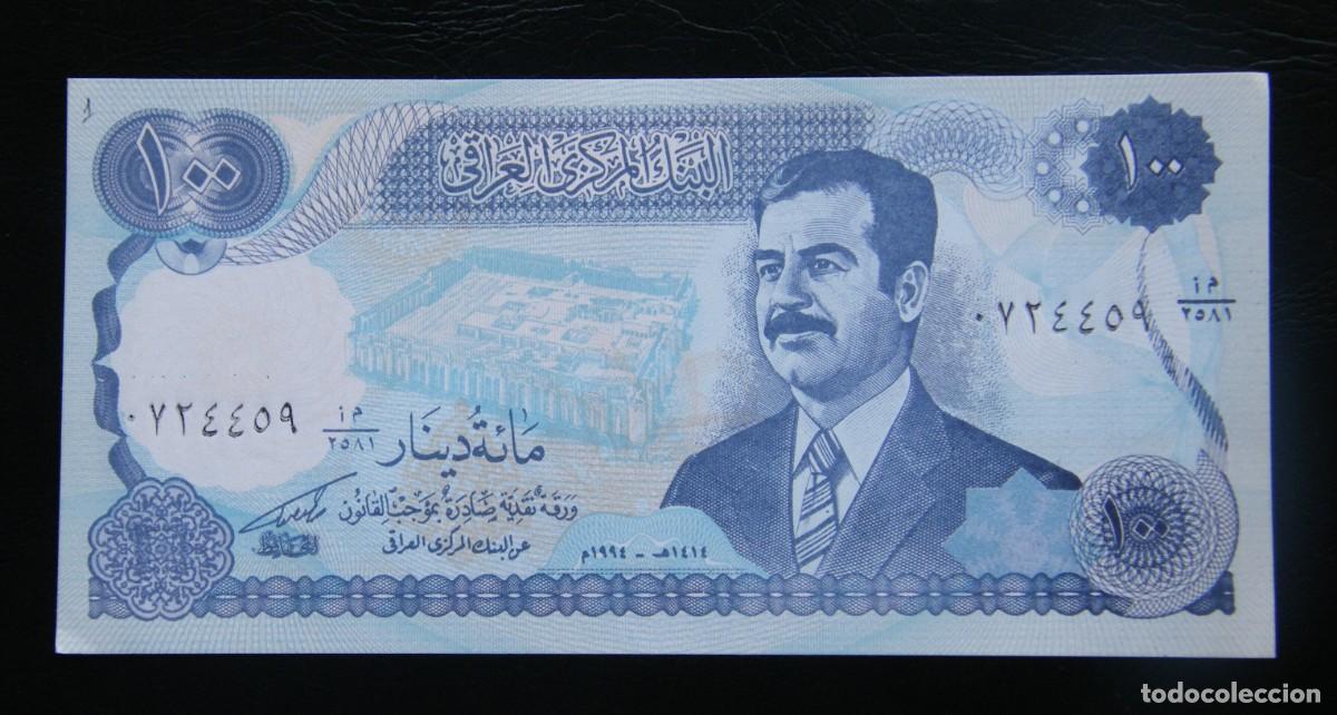 Billetes extranjeros: IRAK BILLETE DE 100 DINARS 1994 NUEVO - Foto 1