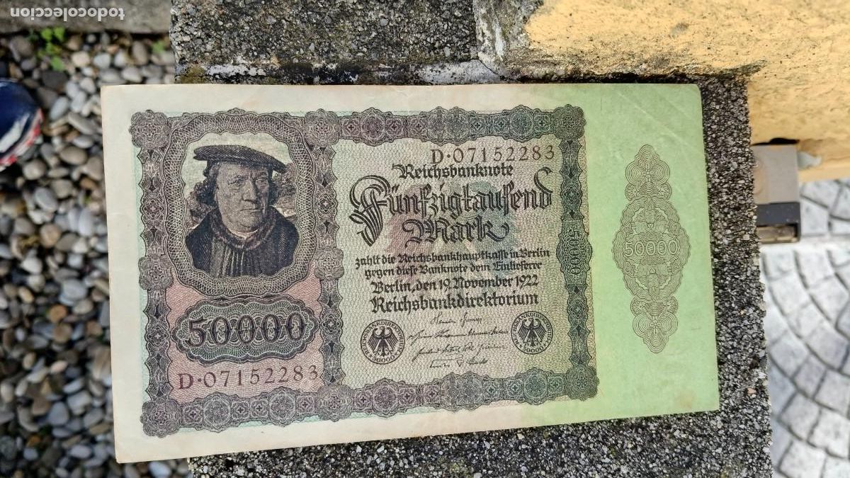 Billetes extranjeros: Billet collection Allemagne - Foto 1