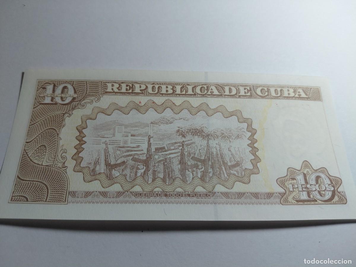 Billetes extranjeros: CUBA - 10 PESOS 2020 P117 - MAXIMO GOMEZ - Foto 2