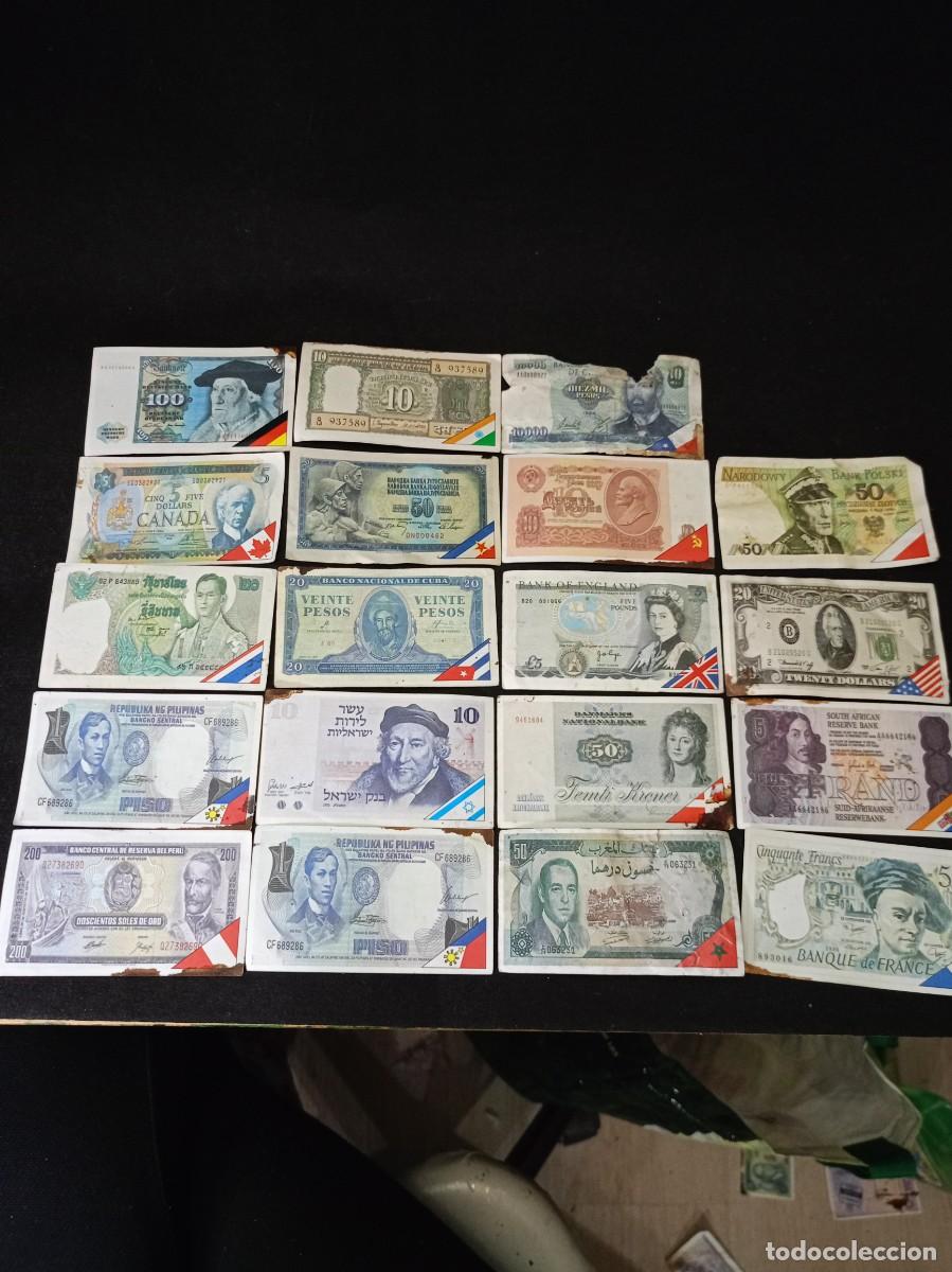 Billetes extranjeros: coleccion de billetes del mundo
