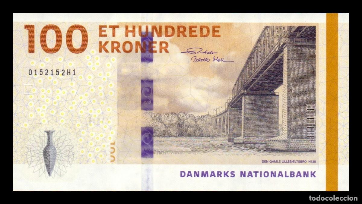 Billetes extranjeros: Dinamarca 100 Coronas 2020 Pick 71(2) Sc Unc - Foto 1