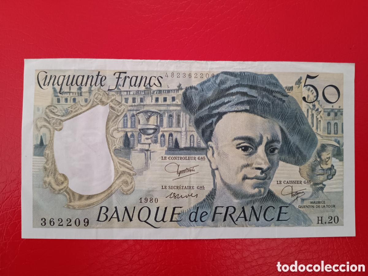 Billetes extranjeros: FRANCIA - 50 FRANCOS 1980 PICK 152 - Foto 1