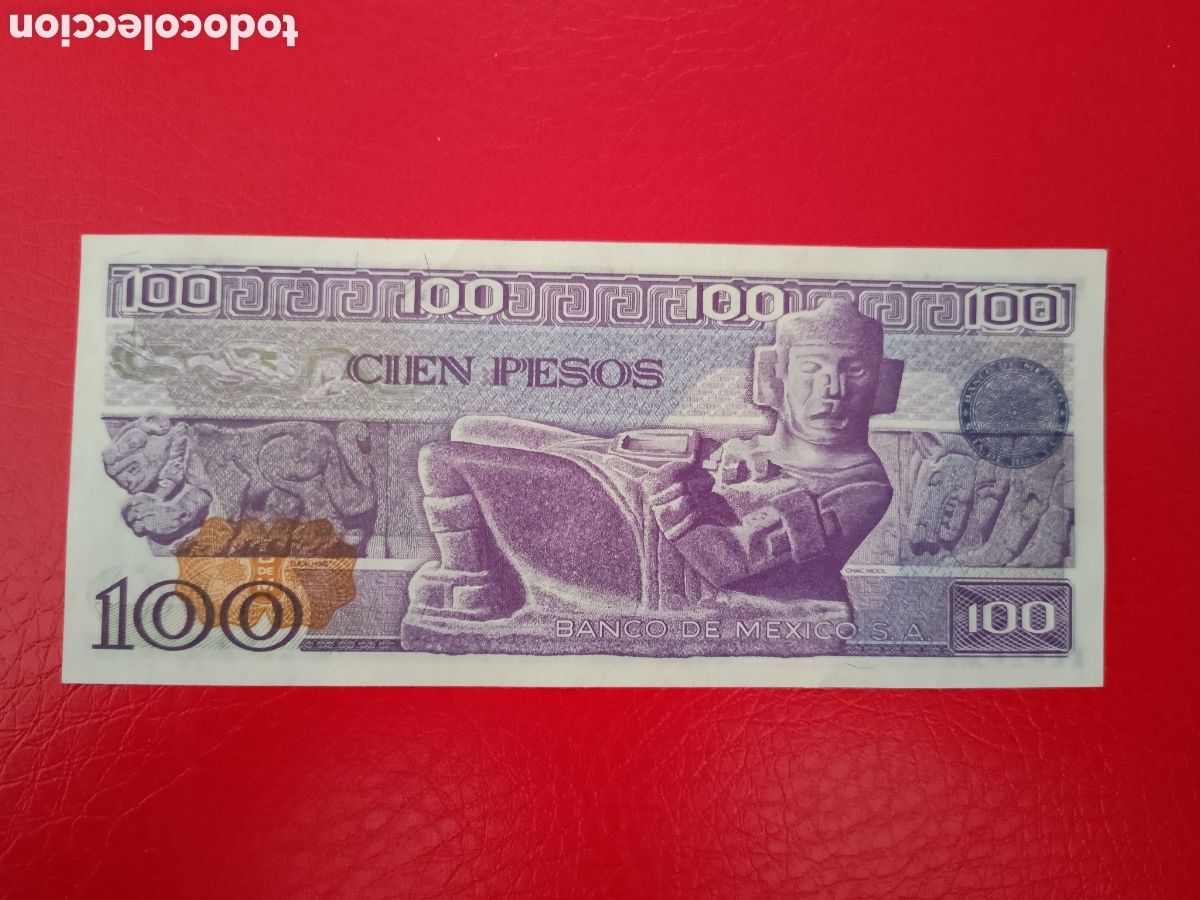 Billetes extranjeros: MEXICO 100 PESOS 1979 - SC - Foto 2