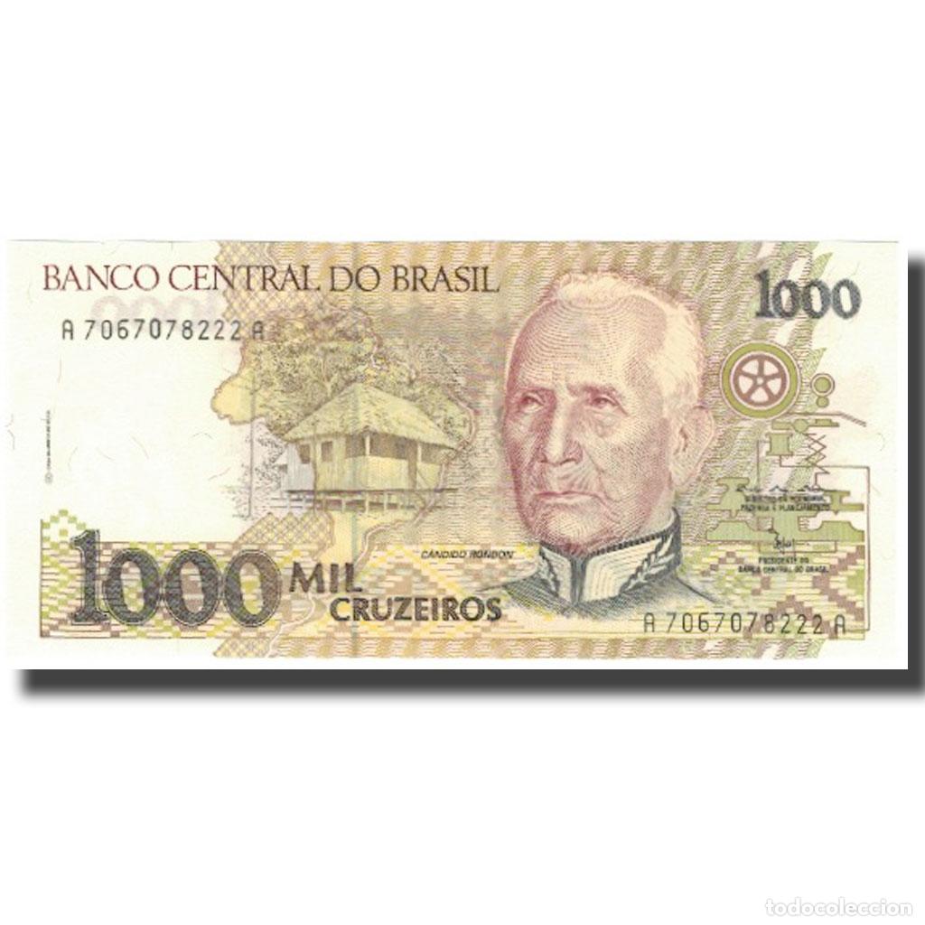 Billetes extranjeros: [#597868] Billete, 1000 Cruzeiros, Brasil, KM:231b, UNC