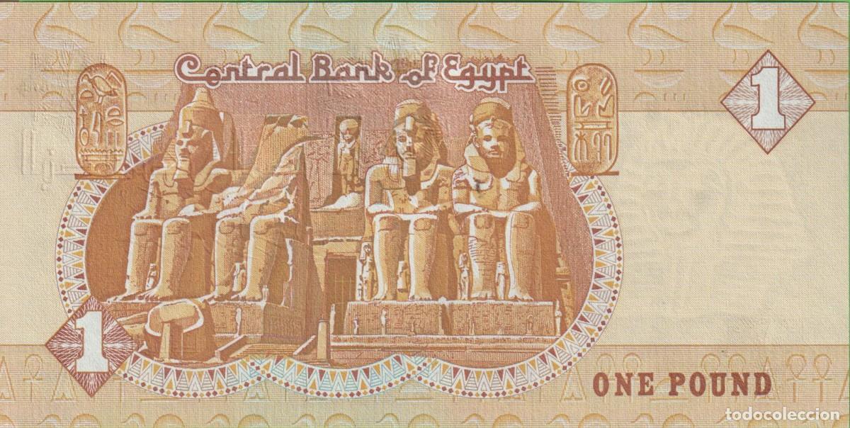 Billetes extranjeros: BILLETES - EGIPTO - 1 LIBRA 1999 - PICK-50e - Foto 2