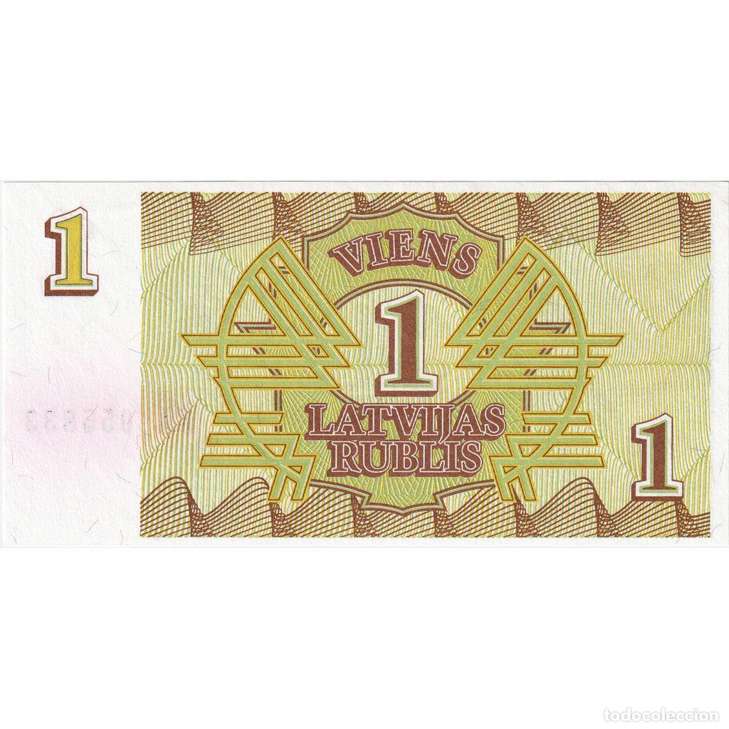Billetes extranjeros: [#232788] Letonia, 1 Rublis, SC - Foto 2