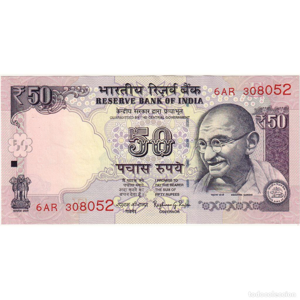 Billetes extranjeros: [#1295977] India, 50 Rupees, UNC - Foto 1