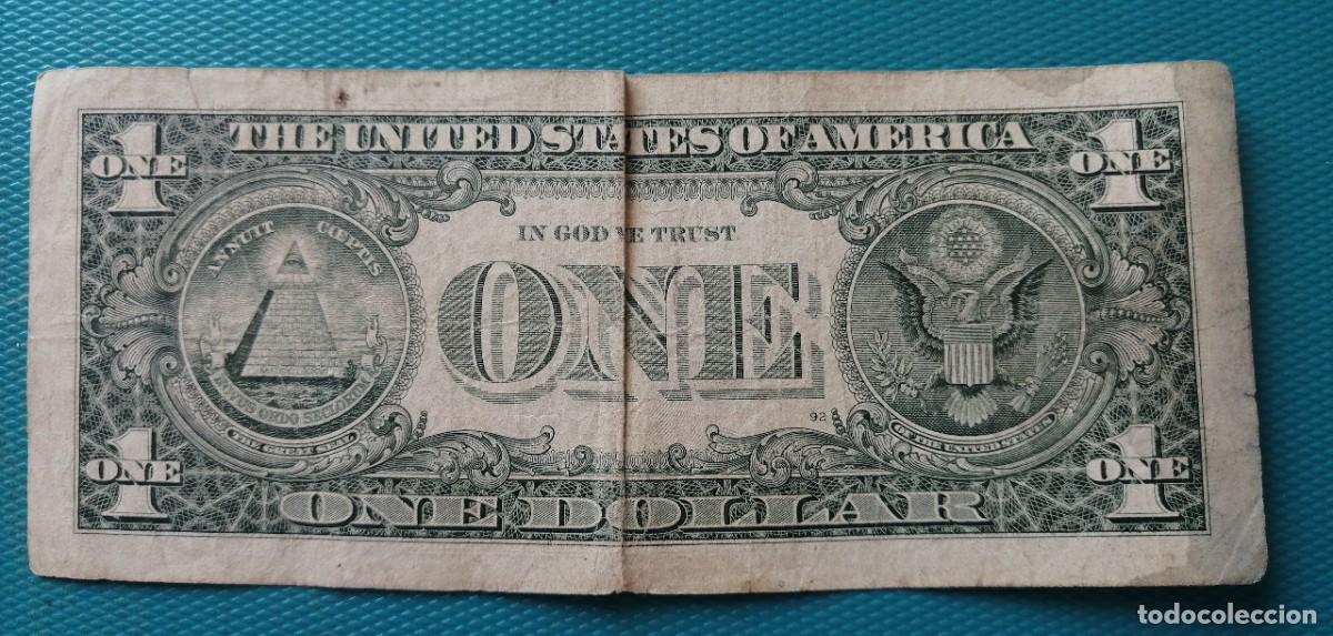 Billetes extranjeros: BILLETE DE AMERICA - 1 DOLAR DEL A&Ntilde;O 2003 - 101EDC - Foto 2