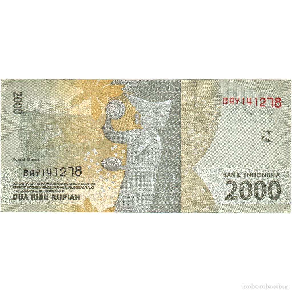 Billetes extranjeros: [#1296009] Billete, 2000 Rupiah, 2016, Indonesia, 2016, UNC - Foto 2