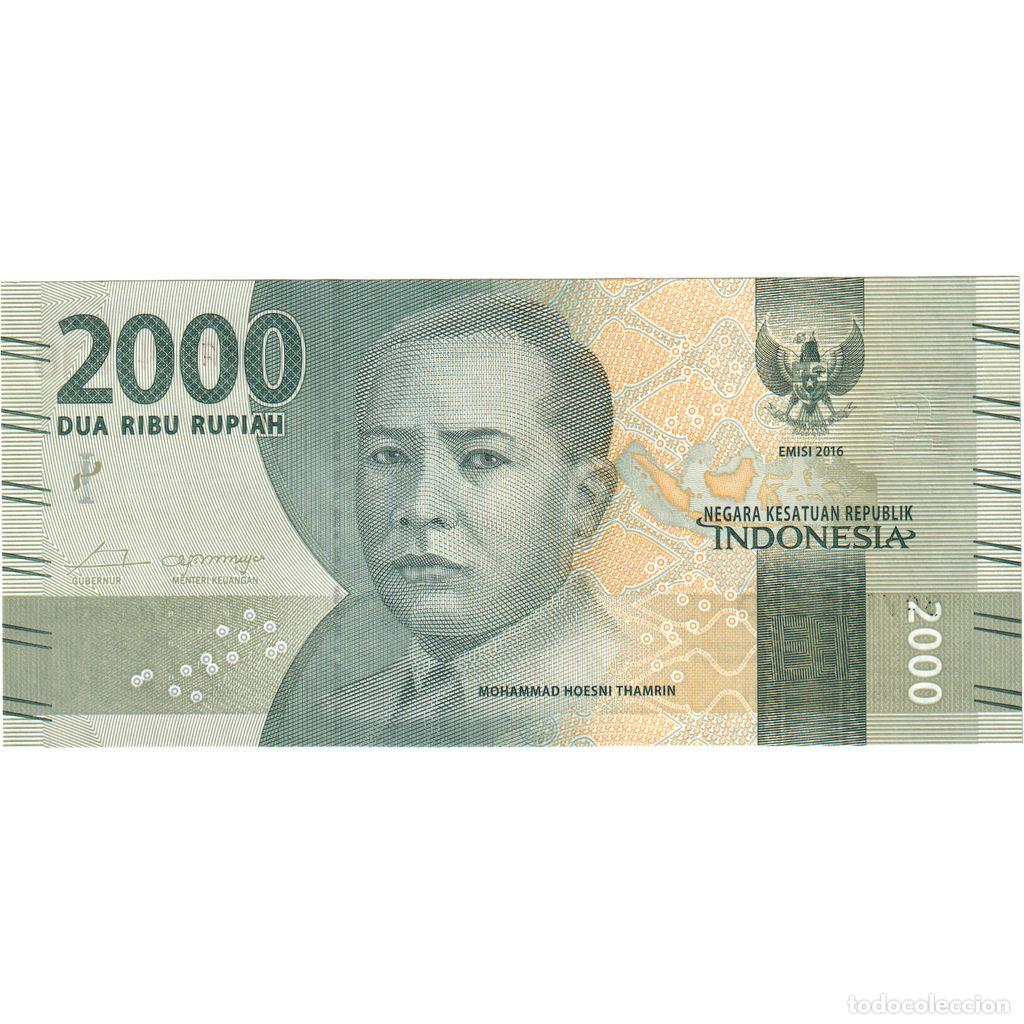 Notas Internacionais: [#1296009] Billete, 2000 Rupiah, 2016, Indonesia, 2016, UNC