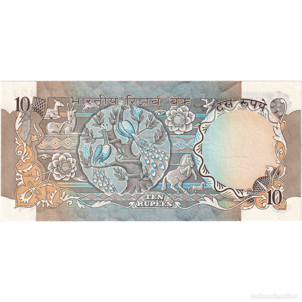 Billetes extranjeros: [#1296024] India, 10 Rupees, UNC - Foto 2