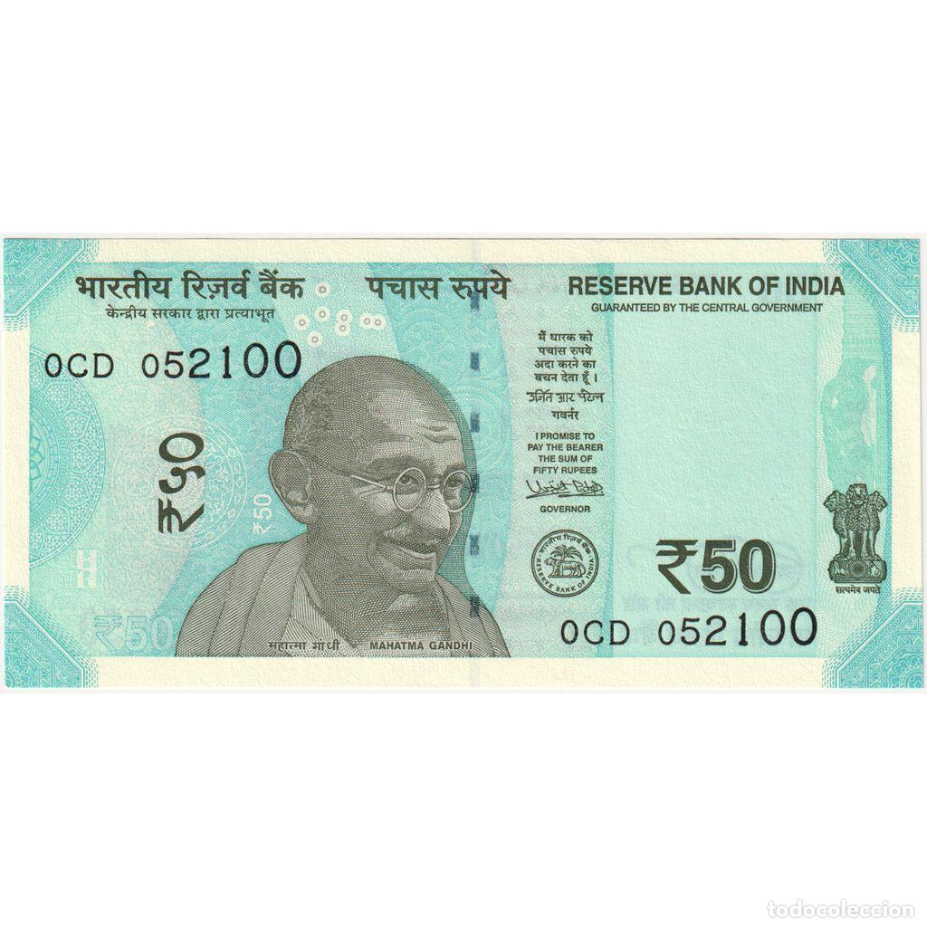 Billetes extranjeros: [#1296026] India, 50 Rupees, UNC - Foto 1