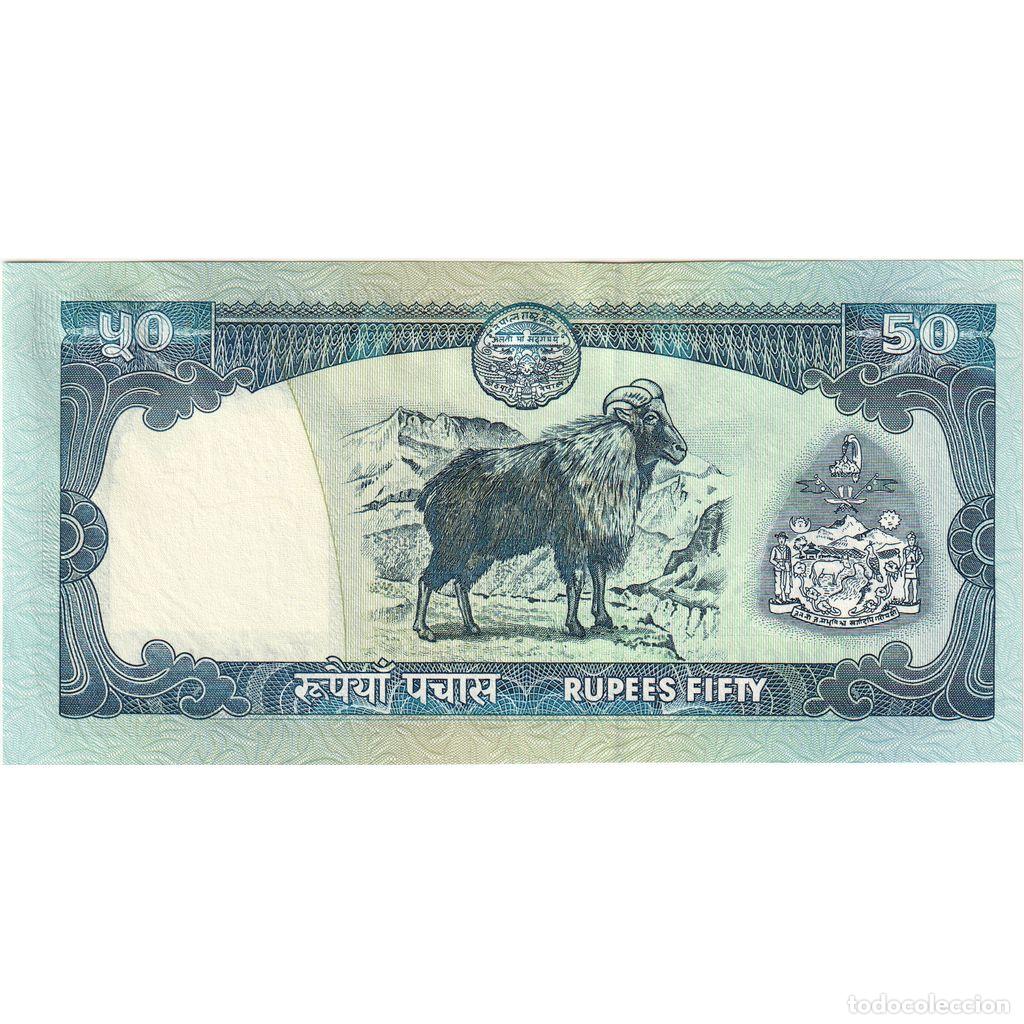 Billetes extranjeros: [#1296057] Nepal, 50 Rupees, EBC - Foto 2