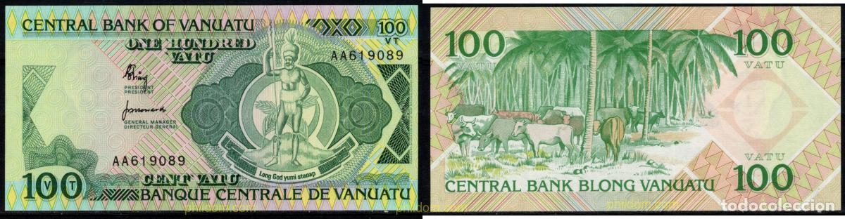 Billetes extranjeros: 9314 VANUATU 1982 VANUATU 100 VATU 1982