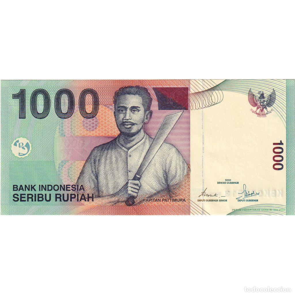 Billets internationaux: [#1296130] Billete, 1000 Rupiah, 2000, Indonesia, 2000, KM:141i, UNC