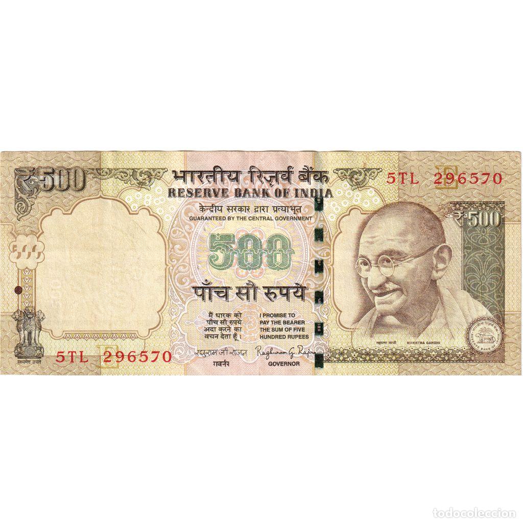 Billets internationaux: [#1296132] India, 500 Rupees, MBC