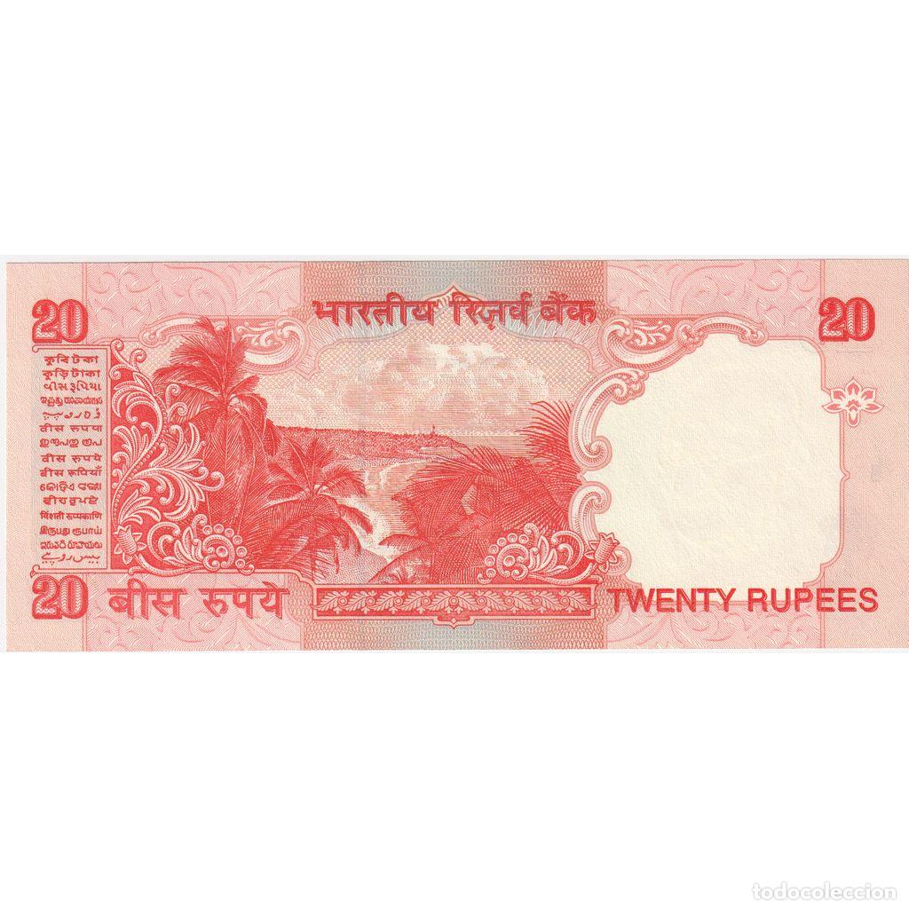 Billetes extranjeros: [#1296191] India, 20 Rupees, UNC - Foto 2
