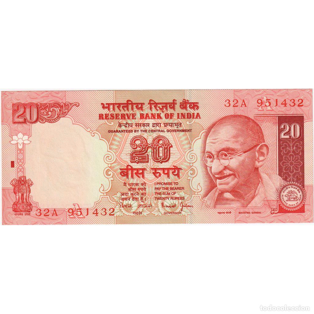 Billetes extranjeros: [#1296191] India, 20 Rupees, UNC - Foto 1