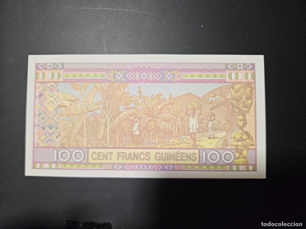 Billetes extranjeros: GUINEA 100 FRANCOS 2015 S/C P=A47 - Foto 2