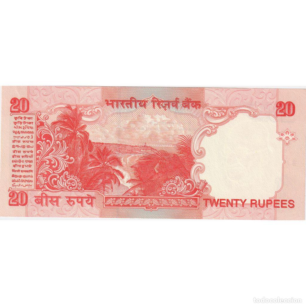 Billetes extranjeros: [#1296273] India, 20 Rupees, UNC - Foto 2
