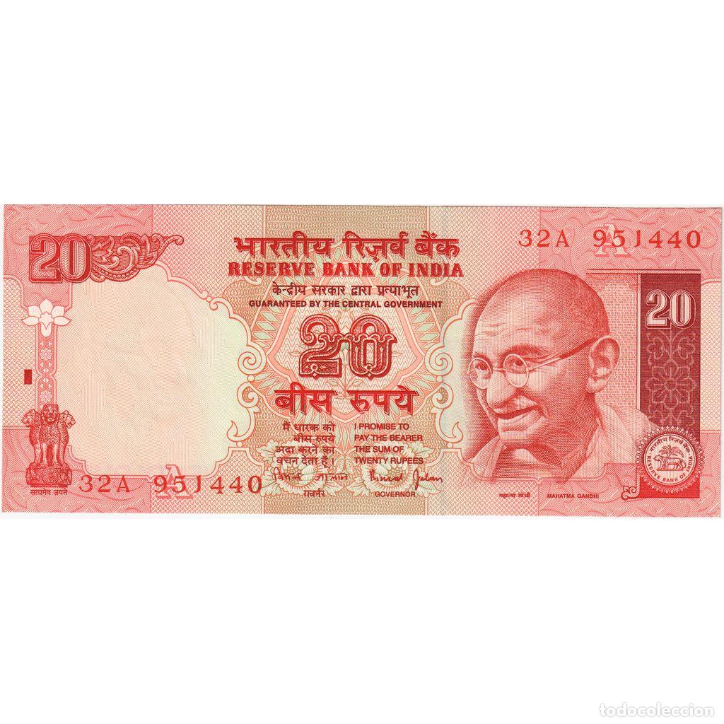 Billetes extranjeros: [#1296273] India, 20 Rupees, UNC - Foto 1