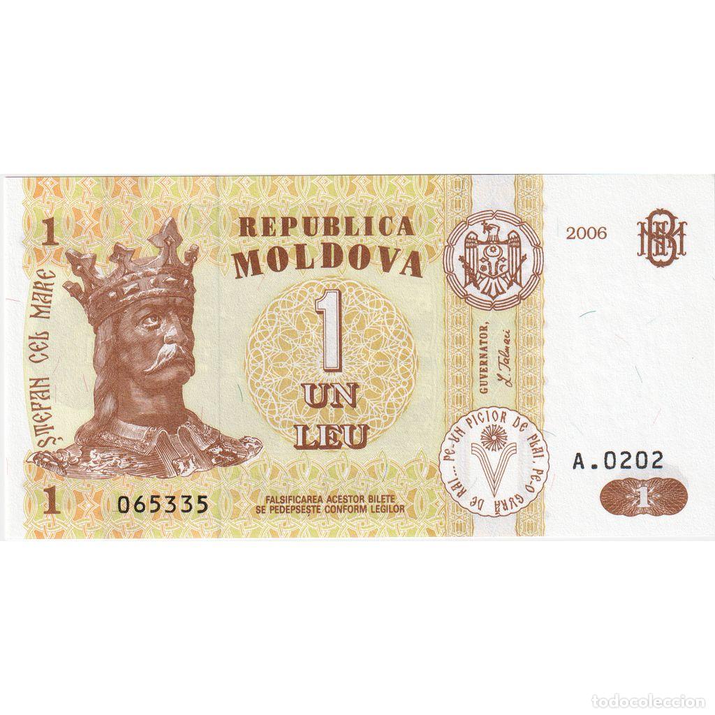 Billetes extranjeros: [#1296277] Moldova, 1 Leu, UNC - Foto 1