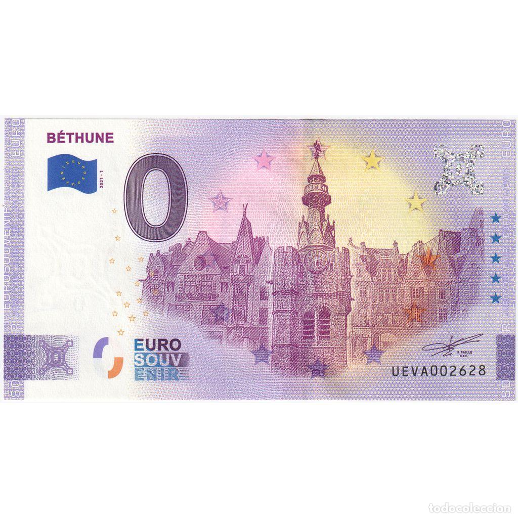 Notas Internacionais: [#1296368] Francia, Tourist Banknote - 0 Euro, UEVA002628, BETHUNE, UNC