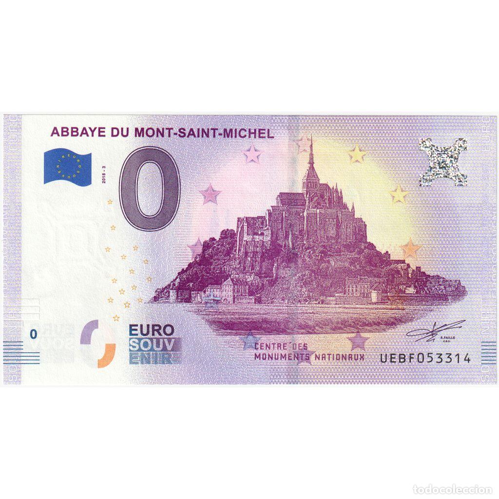Billets internationaux: [#249590] Francia, Euro, UEBF053314, EURO SOUVENIR MONT SAINT MICHEL, UNC