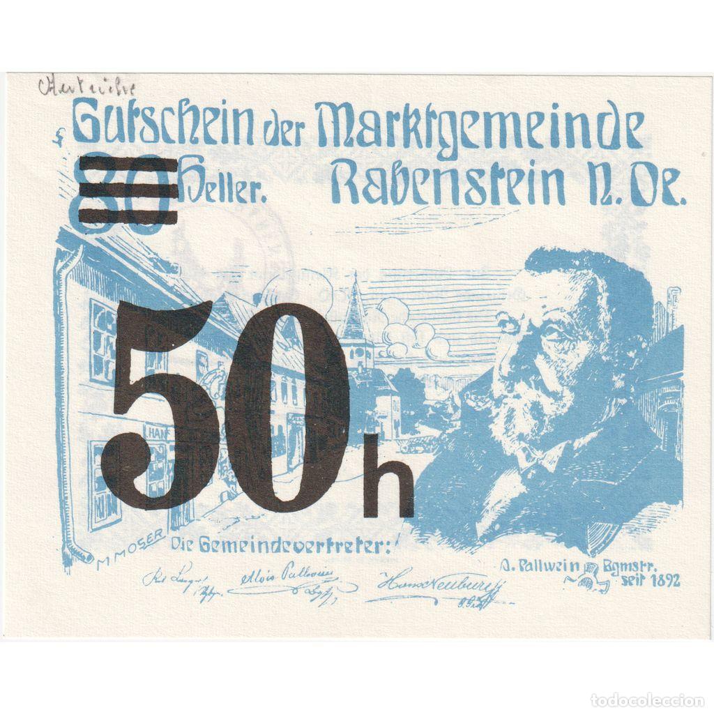 Notas Internacionais: [#232837] ESTADOS AUSTRIACOS, 50 Heller, 19-04-1920, UNC