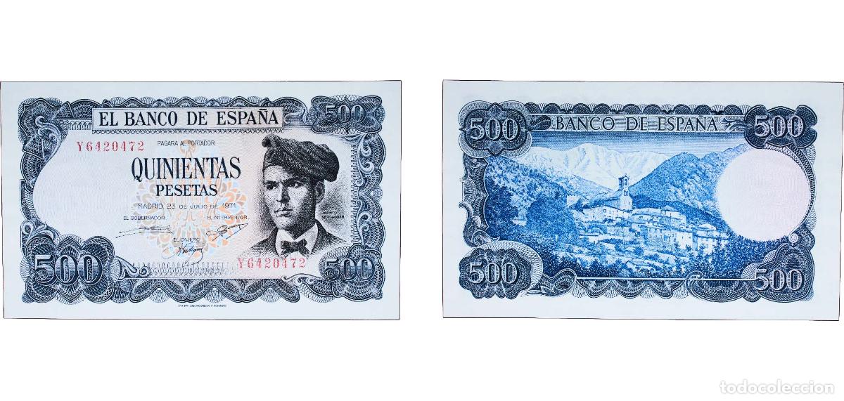 Billets internationaux: Spain 1971 500 Pesetas Paper UNC P 153