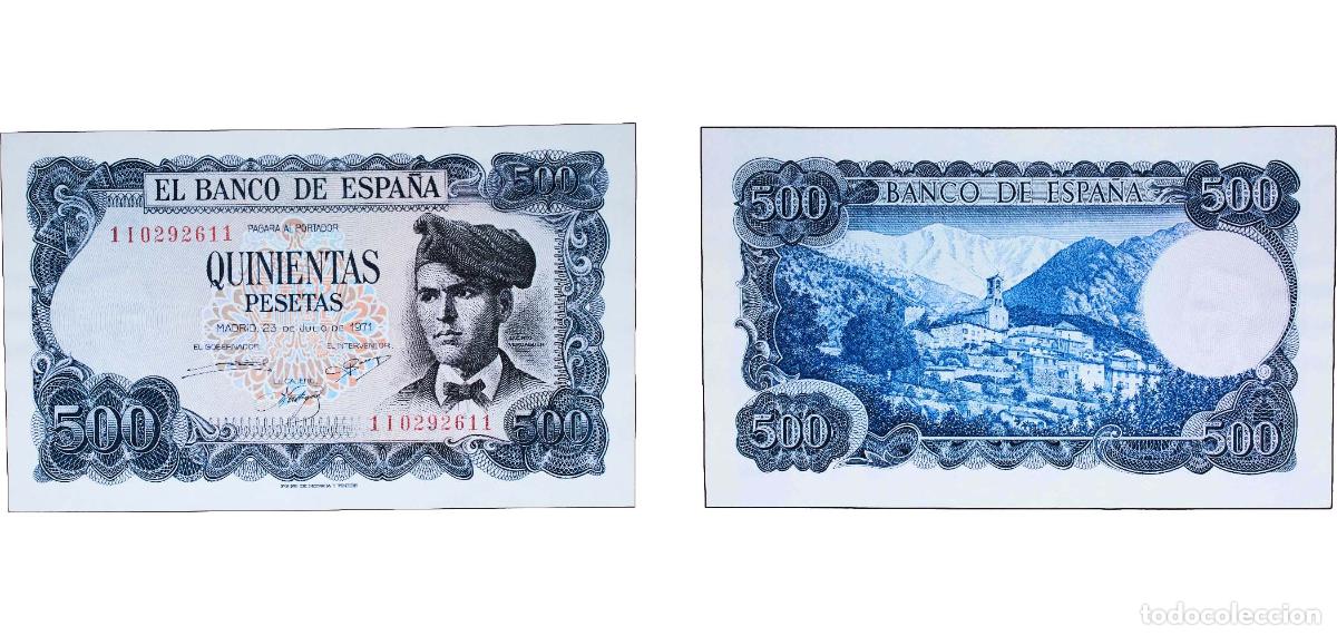 Billets internationaux: Spain 1971 500 Pesetas Paper UNC P 153