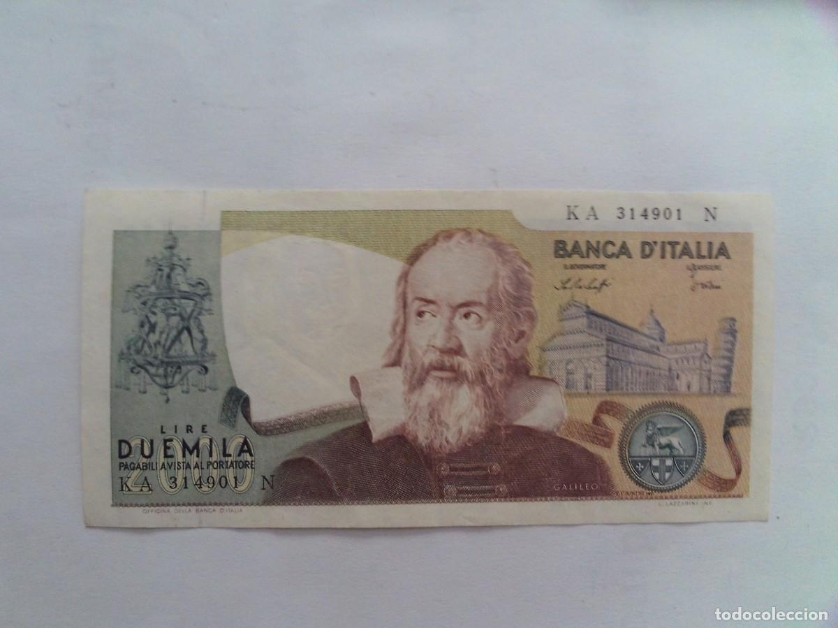 Billetes extranjeros: BILLETES DE 2000 LIRAS ITALIA 1973 EBC - Foto 1