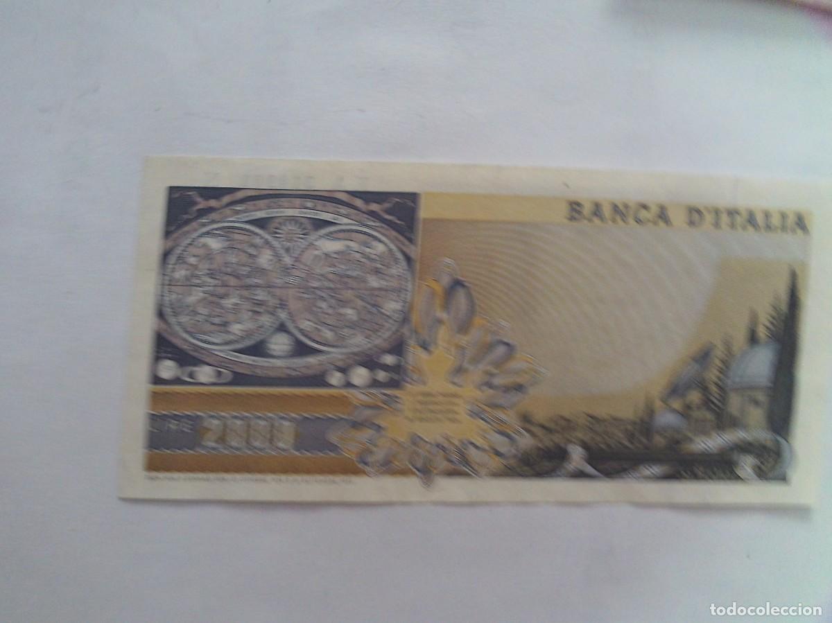 Billetes extranjeros: BILLETES DE 2000 LIRAS ITALIA 1973 EBC - Foto 2