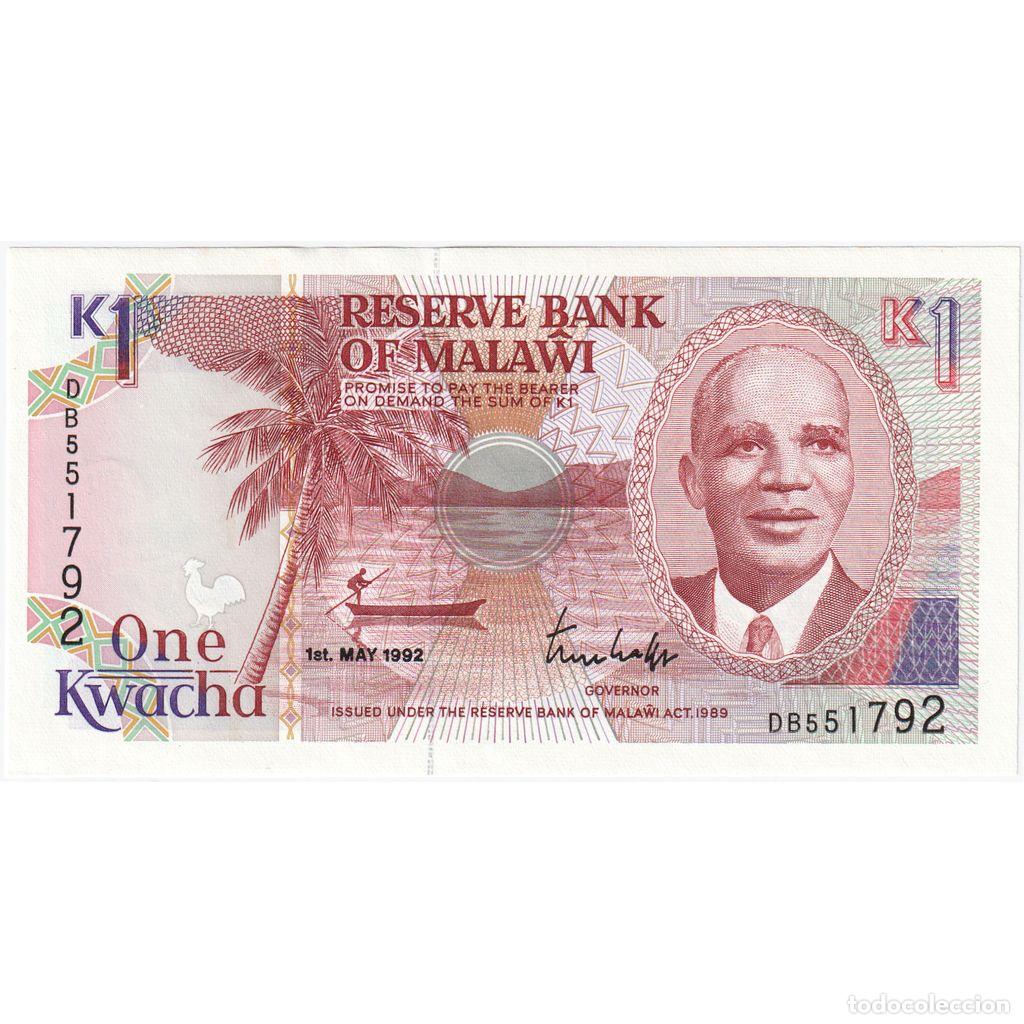 Banconote internazionali: [#232924] Malawi, 1 Kwacha, 1992-05-01, UNC
